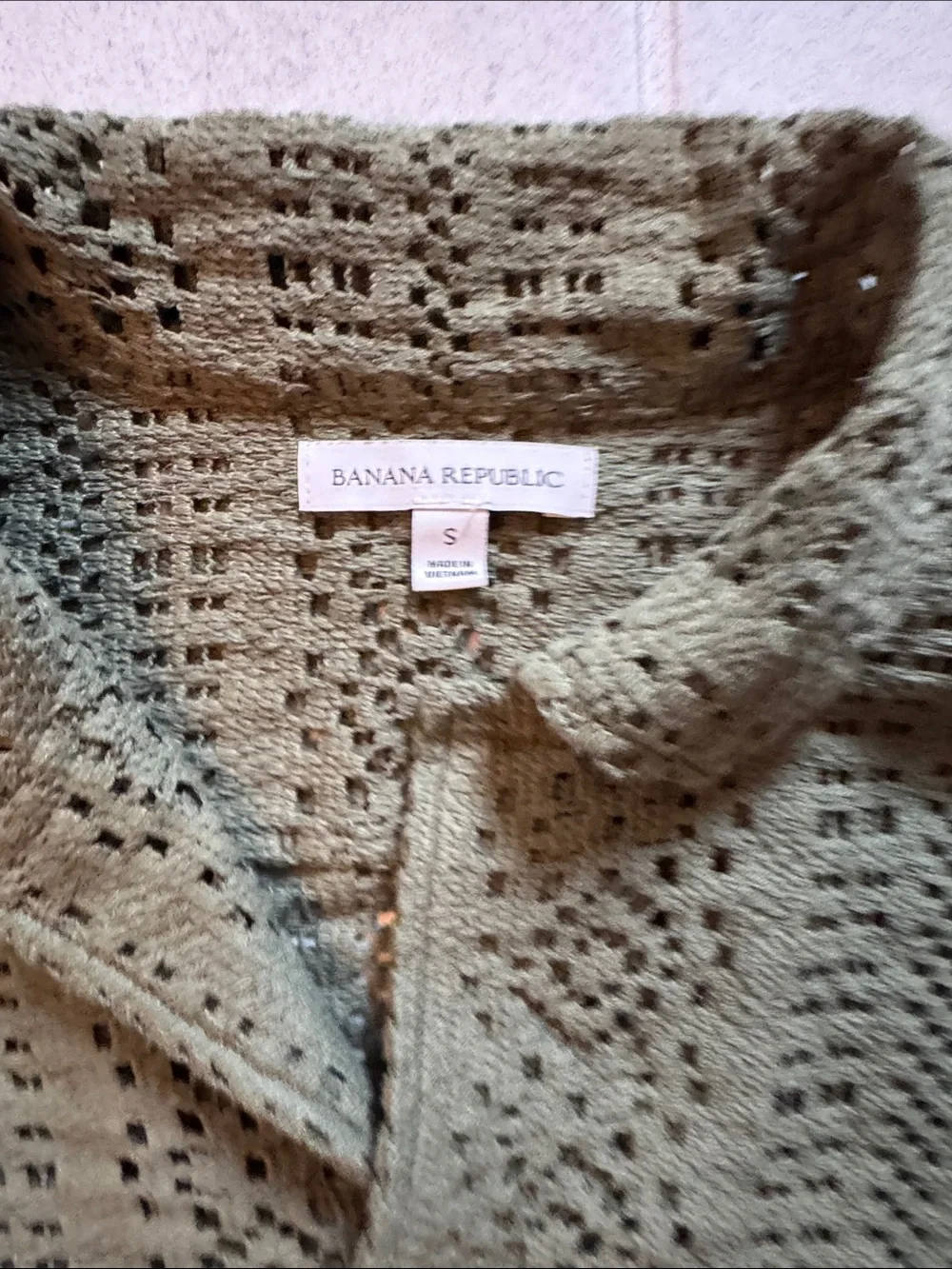 Banana Republic breathable open